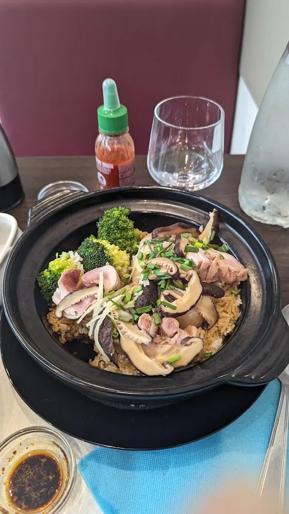 PO Chai Fan Poulet Champignons